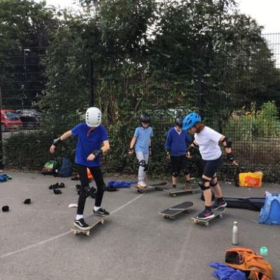 Year 6 Skateboarding club