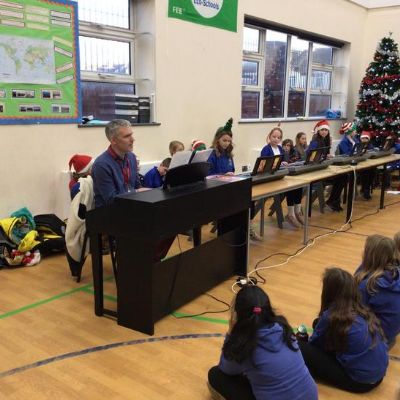 Christmas Keyboard Assembly